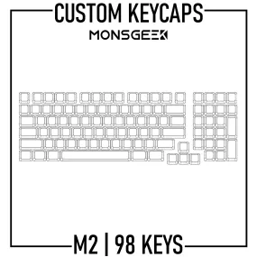 Monsgeek M2 Keyboard Custom Keycaps ( ANSI | 98 Keys )