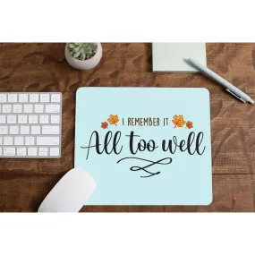 Mousepad - All Too Well