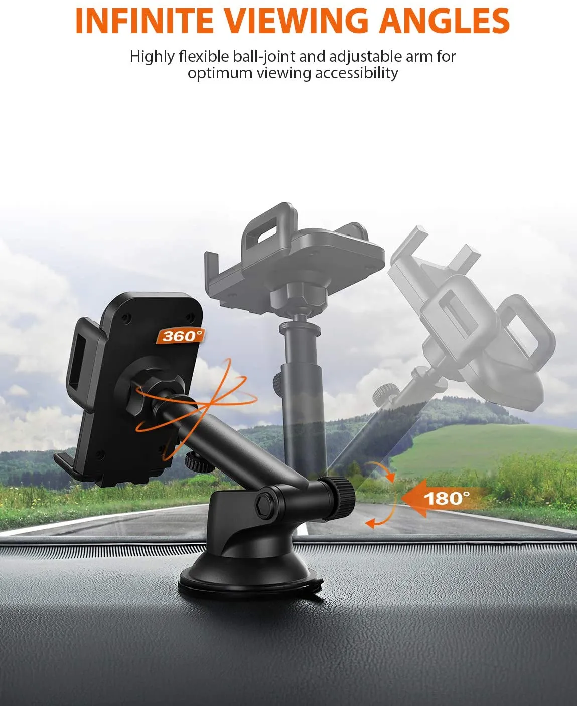 Mpow CA032E Car Phone Holder