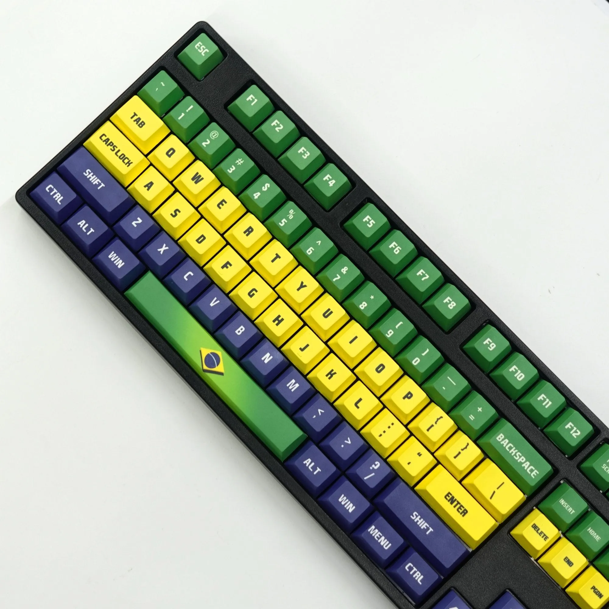 Nation Keycaps | Brazil Keycaps Set