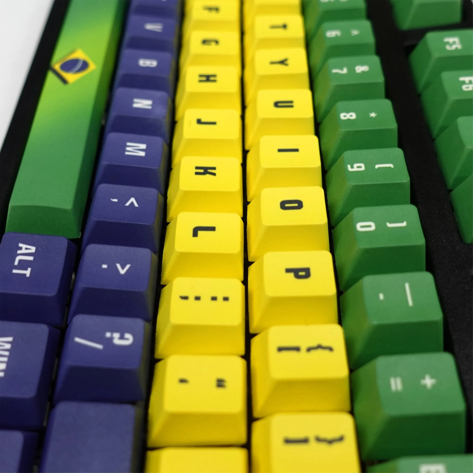 Nation Keycaps | Brazil Keycaps Set