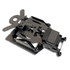 Nexx Racing Dual Lipo Carbon Chassis Conversion Kit (BLACK) NX-111