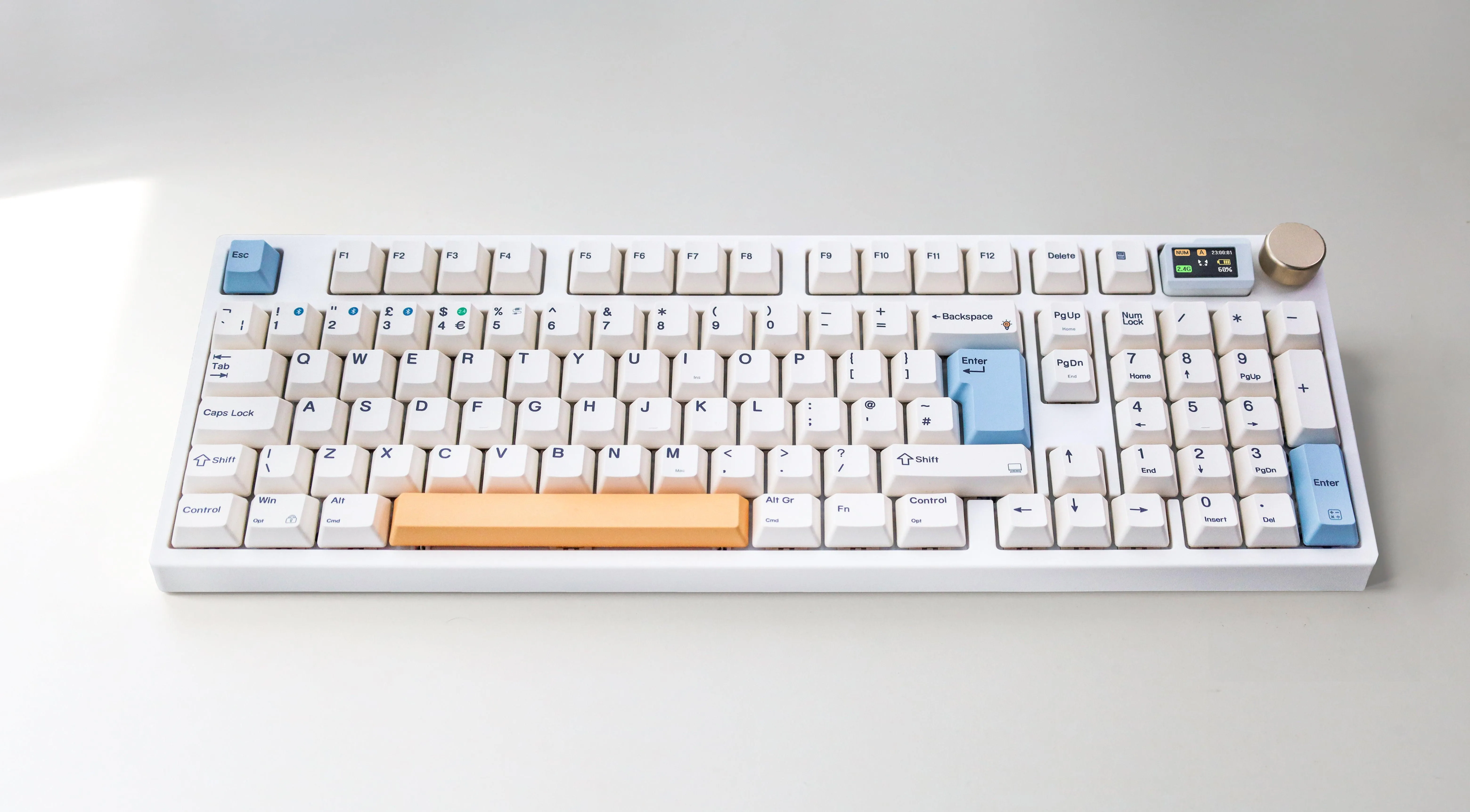 NJ98 Wireless Custom Mechanical Keyboard - ISO Layout