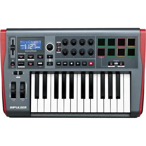 Novation IMPULSE25 Usb Midi Keyboard Controller