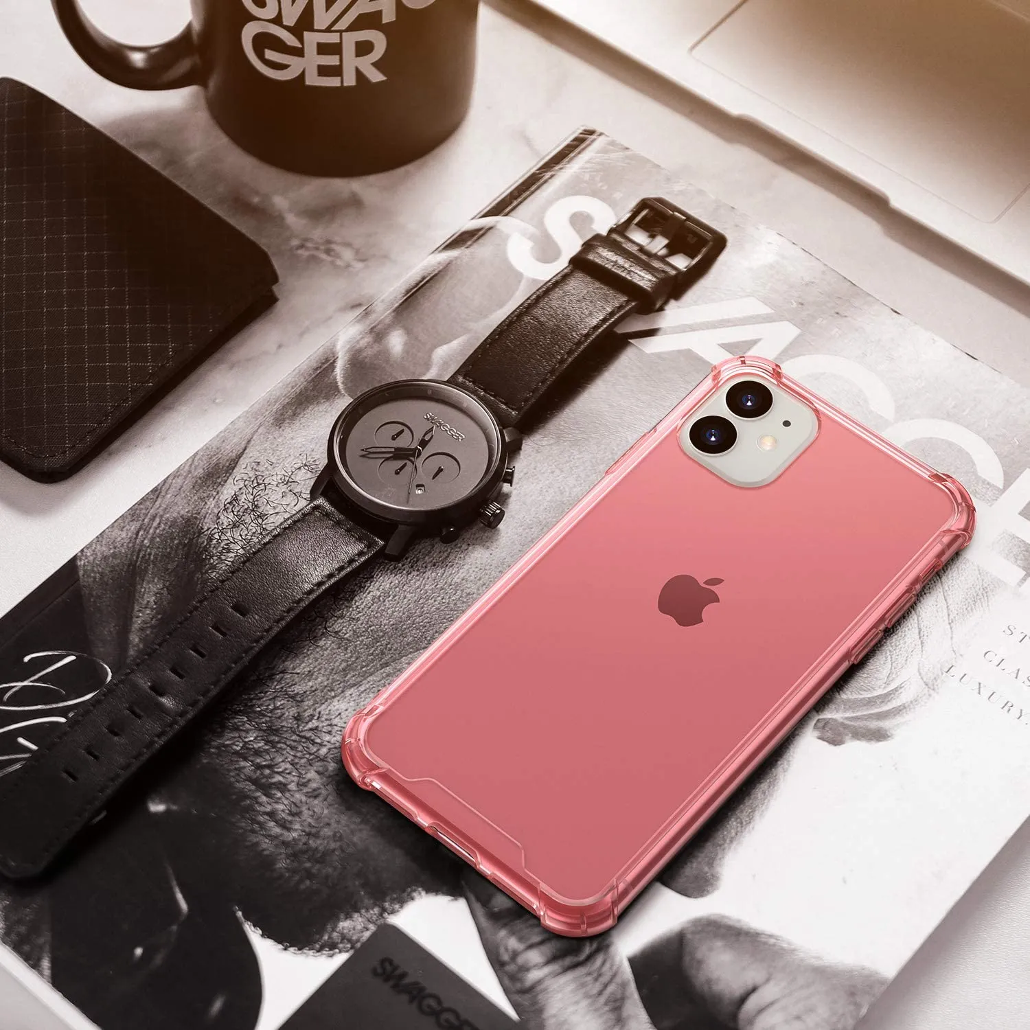 ORIbox Case Compatible iPhone 11 Case, 4 Corners Shockproof Protection