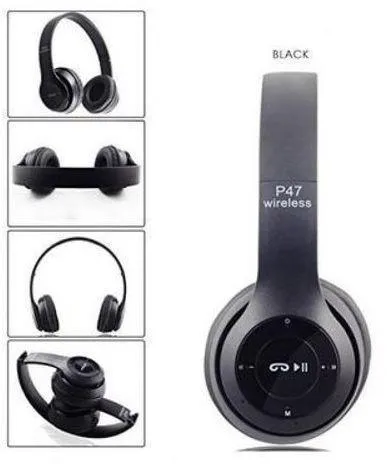 P47 Wireless Bluetooth Headphones 5.0 EDR