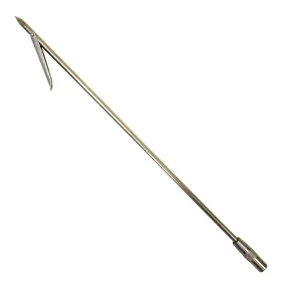 Palantic 19” 8mm Stainless Steel Spear Shaft w/ Tri-cut Tip & Single Barb