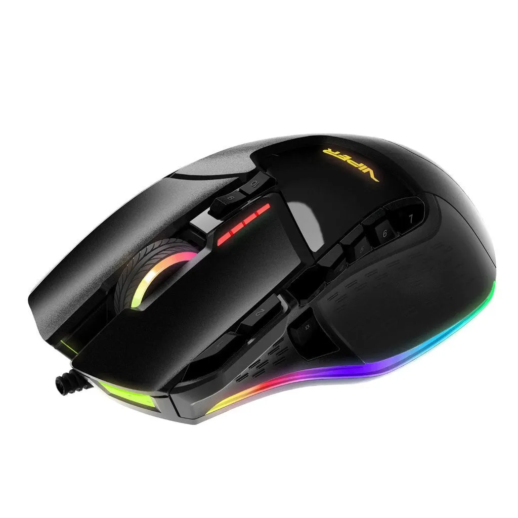 Patriot Memory Viper V570 Rgb Mouse Right-Hand Usb Type-A Laser 12000 Dpi