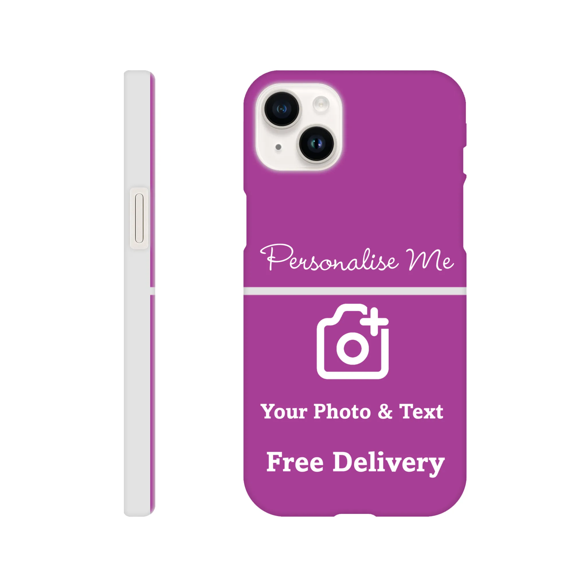 Personalised Mobile Slim Phone Case