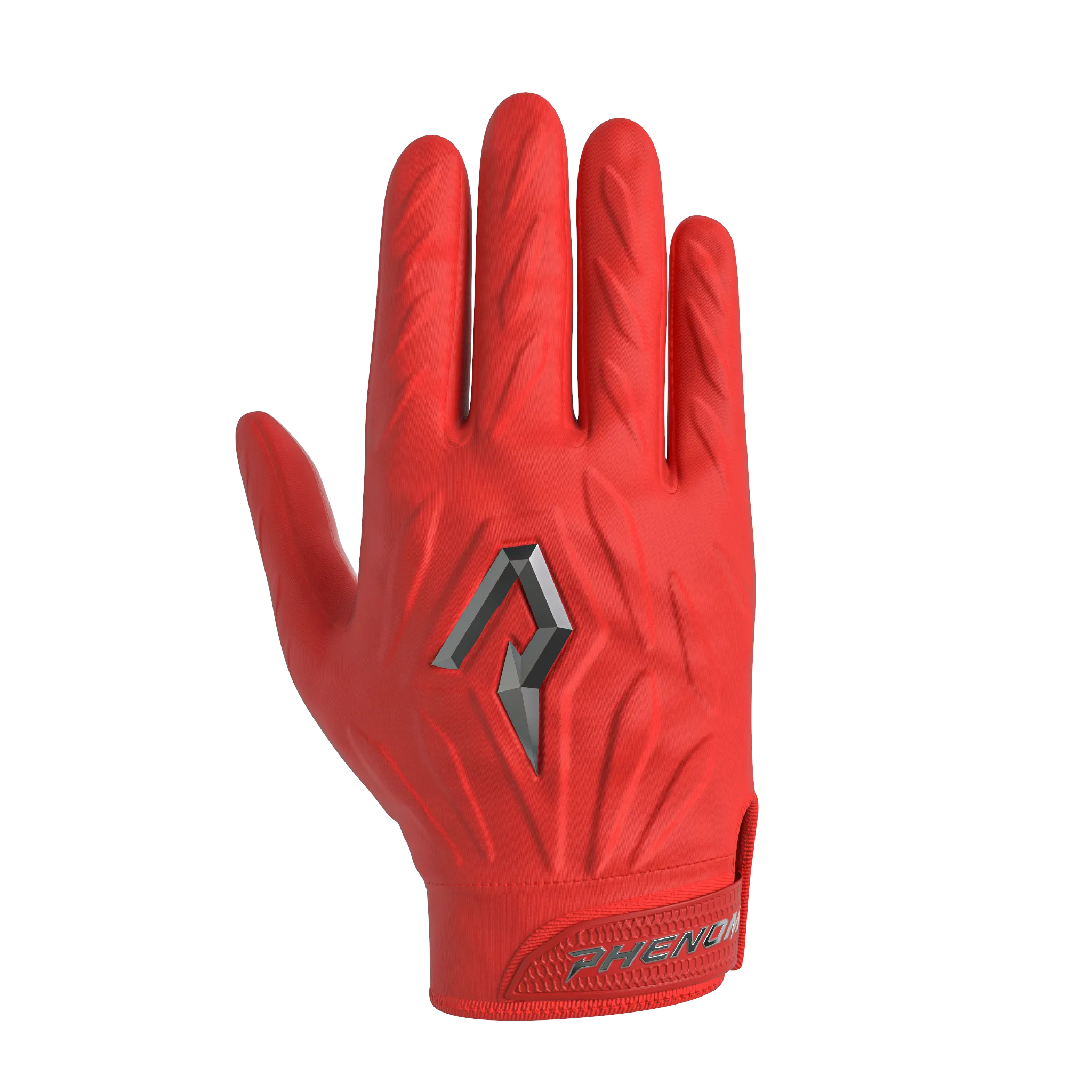 Phenom Elite Quantum Fierce Youth Padded Football Gloves - Team Colors