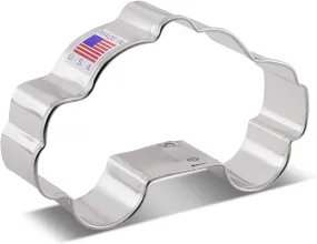 POLICE CAR Metal Cookie Cutter - Ann Clark - 3.75 Inches