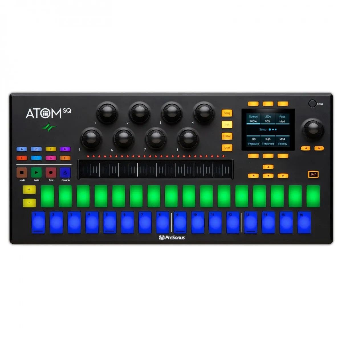 PreSonus Atom SQ Hybrid MIDI Keyboard / Pad Performance and Production Controller