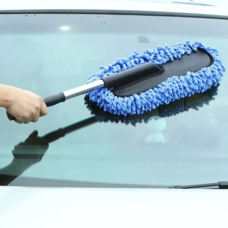 Pro Clean Universal Retractable Car Waxing Brush Set