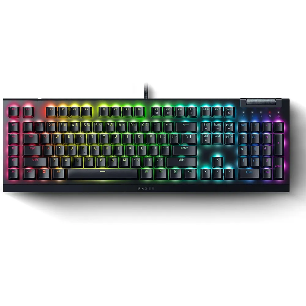 Razer BlackWidow V4 | Wired Mechanical Gaming Keyboard (Green Switch)