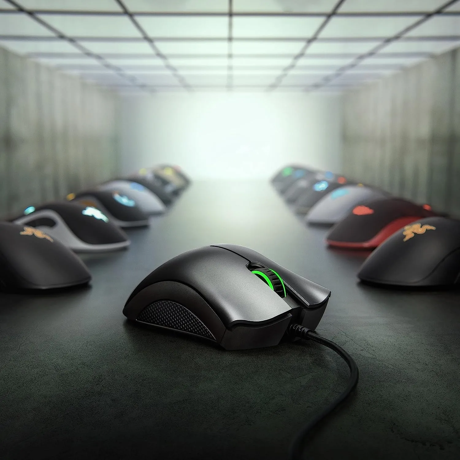 Razer Deathadder Essential 2021 Wired Gaming Mouse | 6400 DPI Optical | Ergonomic | 5 Programmable Buttons | Right-Handed (RZ01-03850100-R3M1)