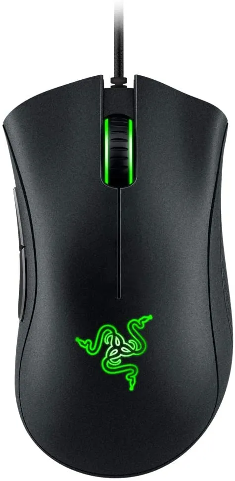 Razer DeathAdder Essential Gaming Mouse, 5 Buttons, Right Hand, USB Wired Mouse,  Black