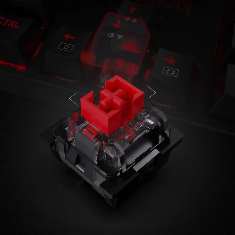 Redragon Surara Rgb Mehcnaincal Gaming Keyboard Rd K582 Rgb