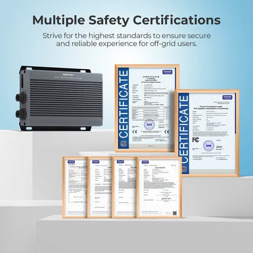 Renogy IP67 DC-DC with MPPT Battery Charger