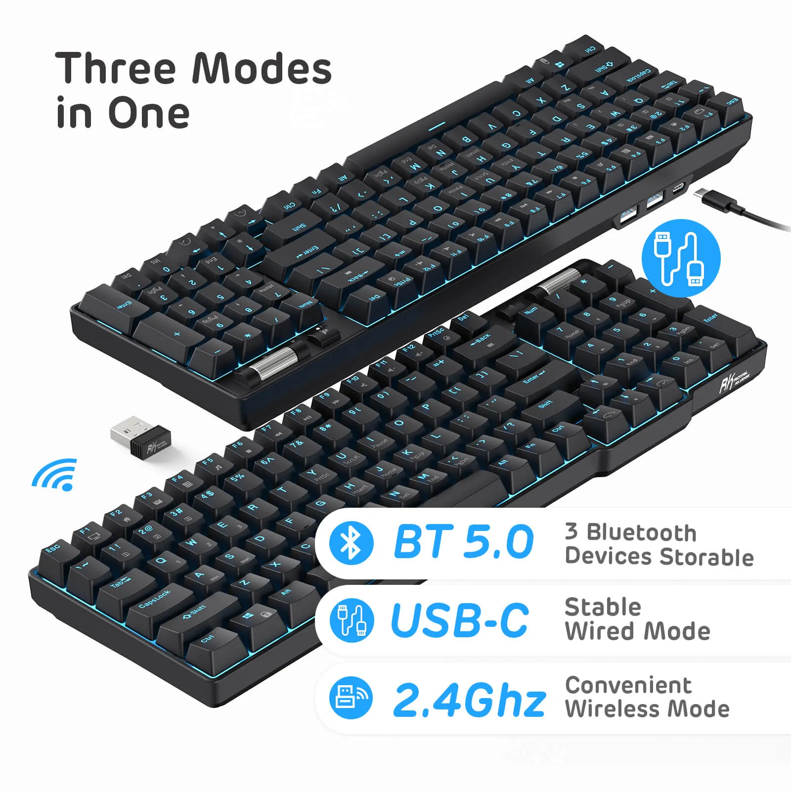 RK96 96% Wireless Mechanical Keyboard