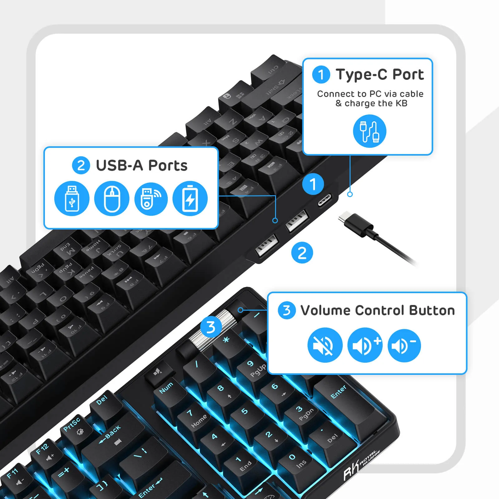 RK96 96% Wireless Mechanical Keyboard