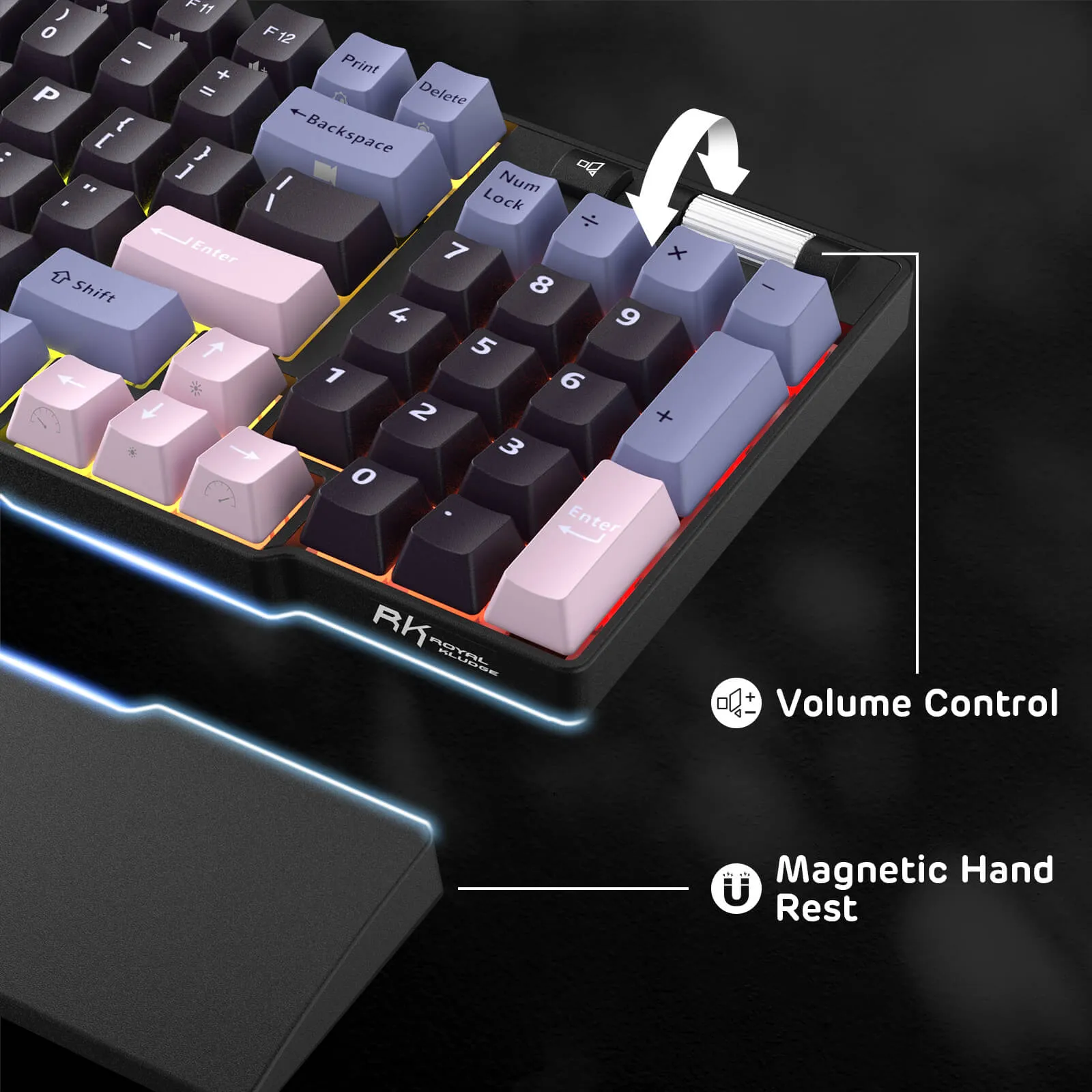 RK96 Wireless Hot-Swappable RGB Keyboard