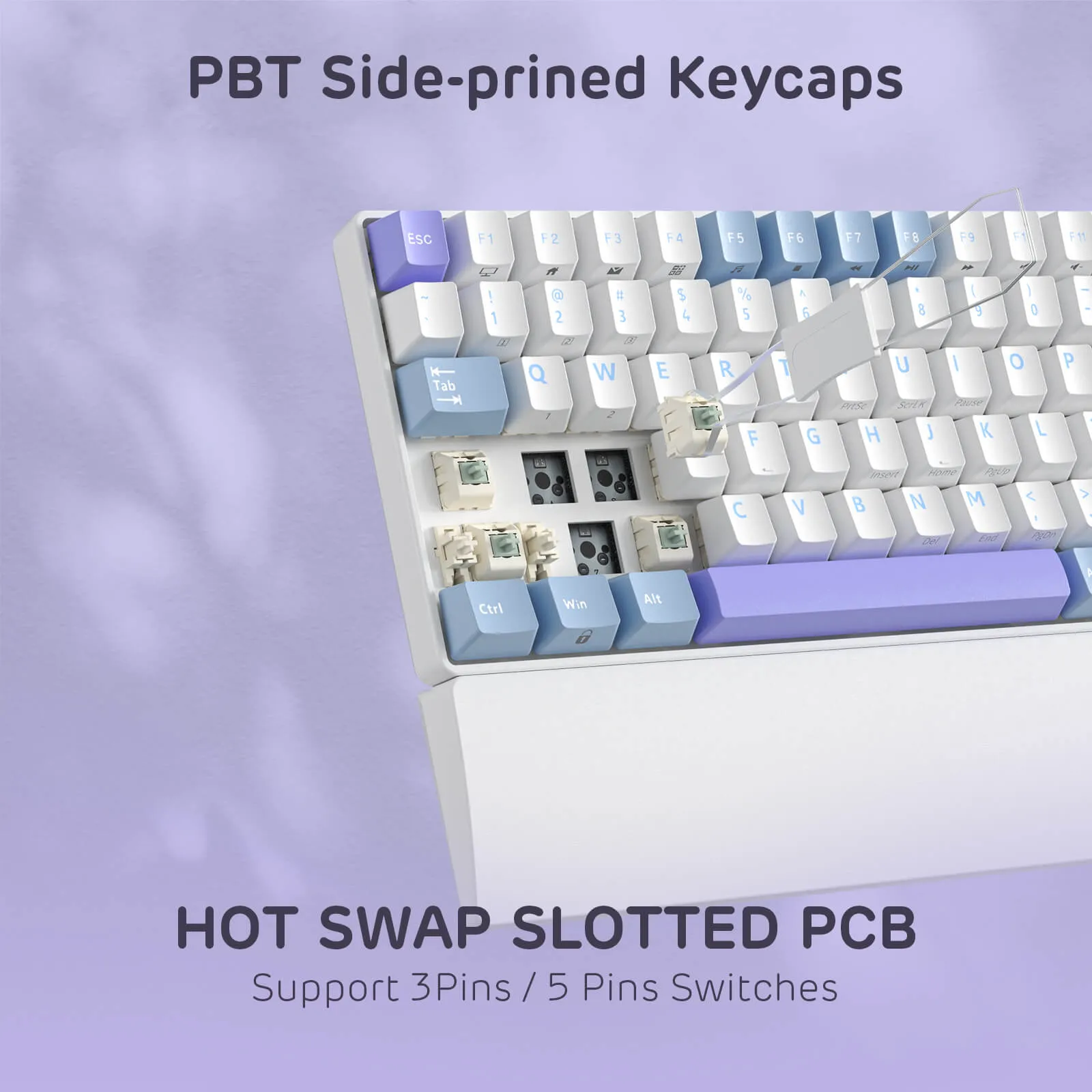 RK96 Wireless Hot-Swappable RGB Keyboard