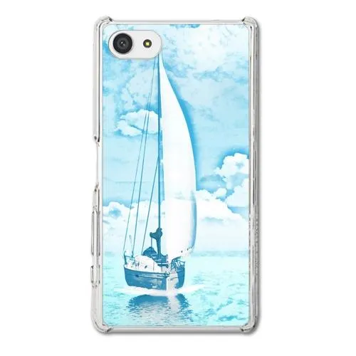 Sailing on A Blue Ocean Designer Phone Cases