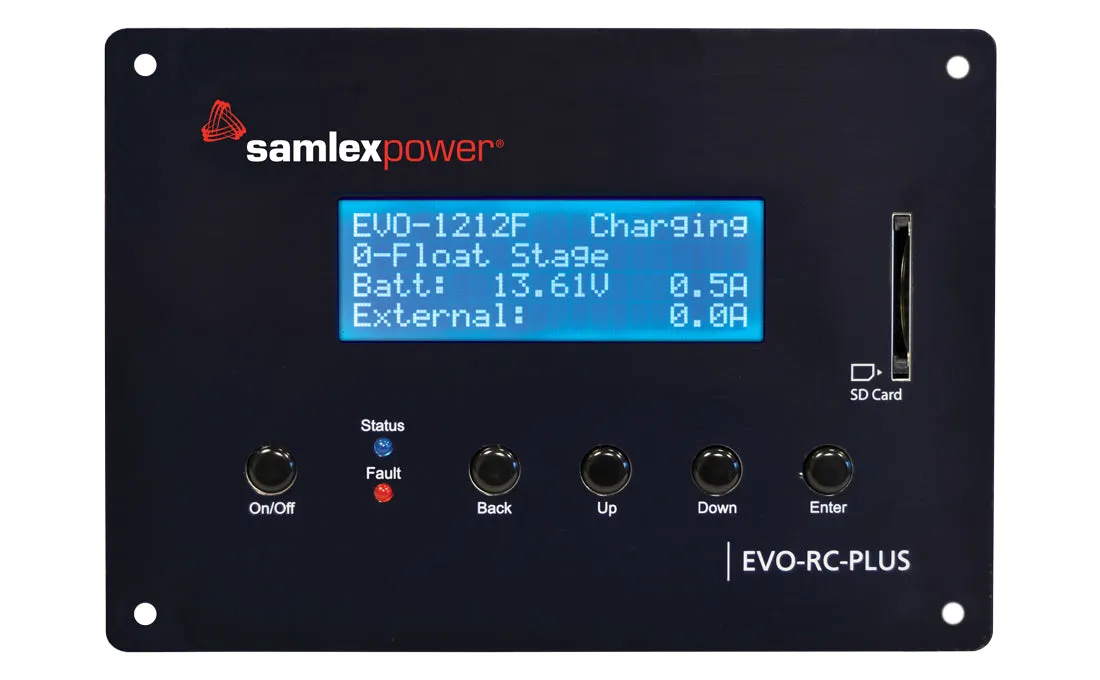 Samlex EVO-RC-PLUS remote for Evolution Series Inverter/Chargers