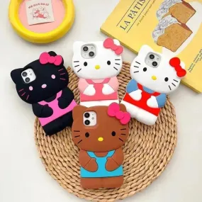 Sanrio Hello Kitty Bow Phone Case (For iPhones)