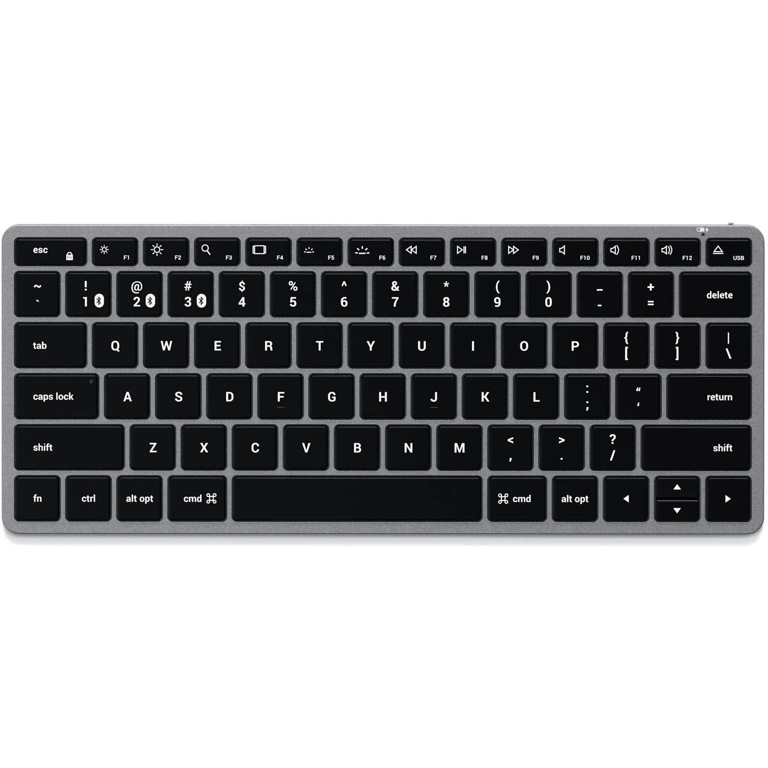 Satechi Slim X1 Bluetooth Keyboard for Mac (Space Grey)