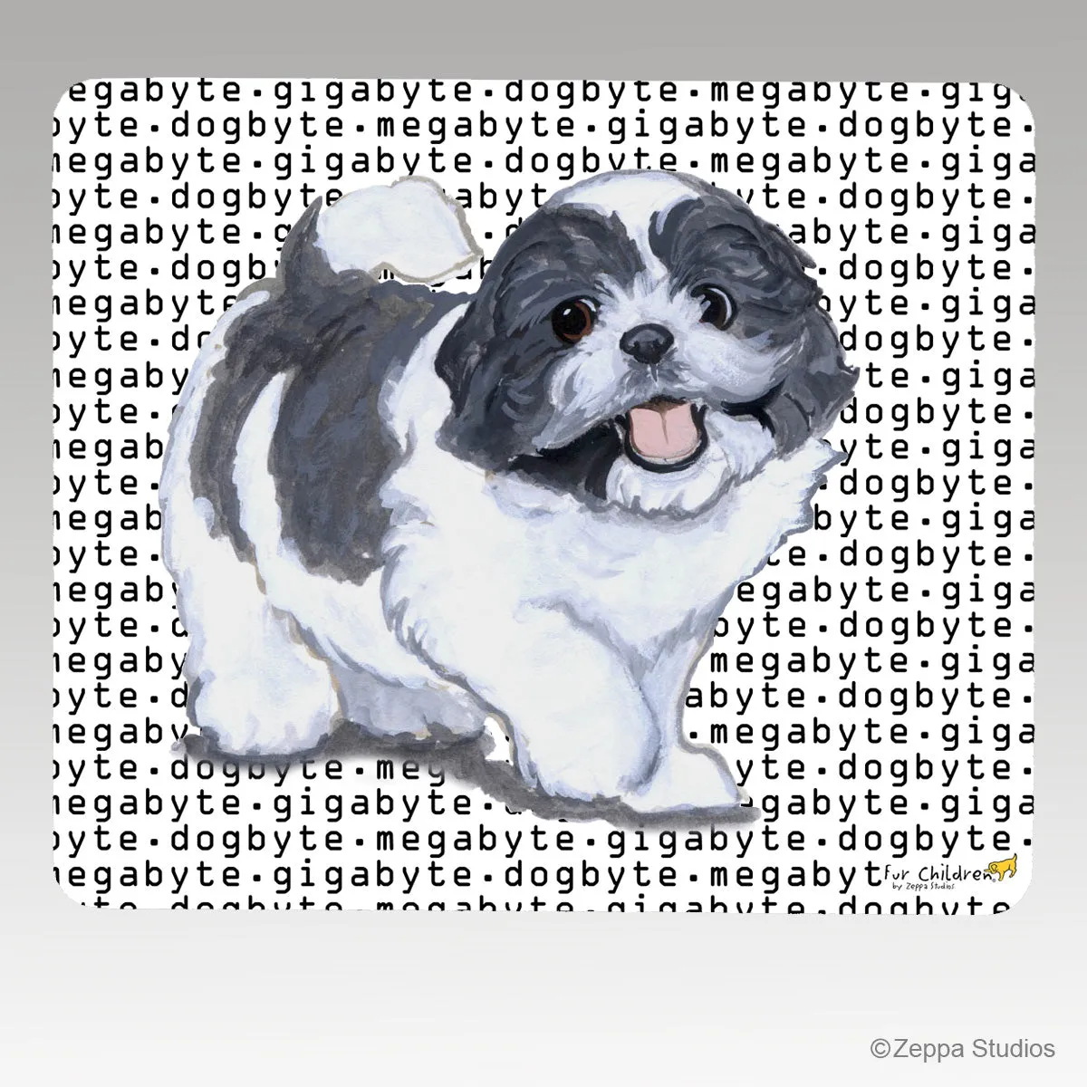 Shih Tzu Megabyte Mouse Pad