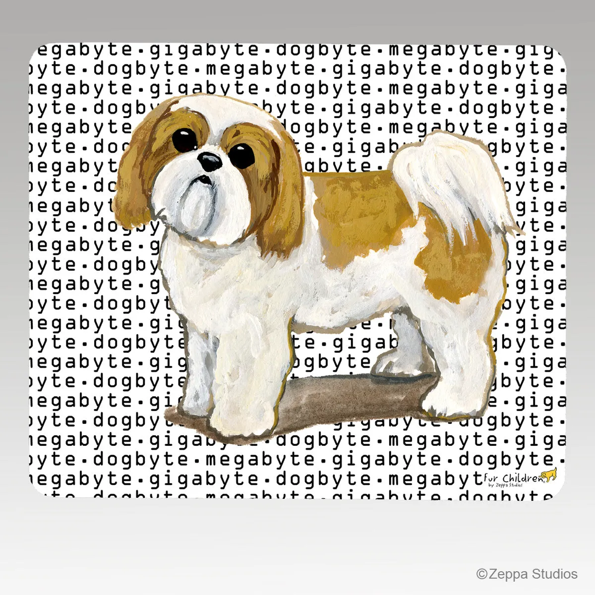 Shih Tzu Megabyte Mouse Pad