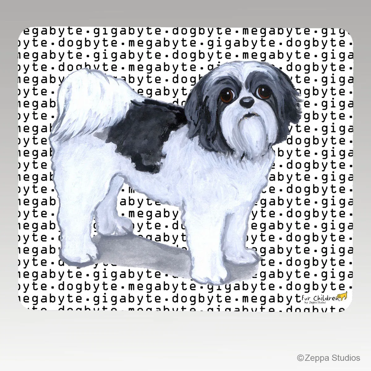 Shih Tzu Megabyte Mouse Pad