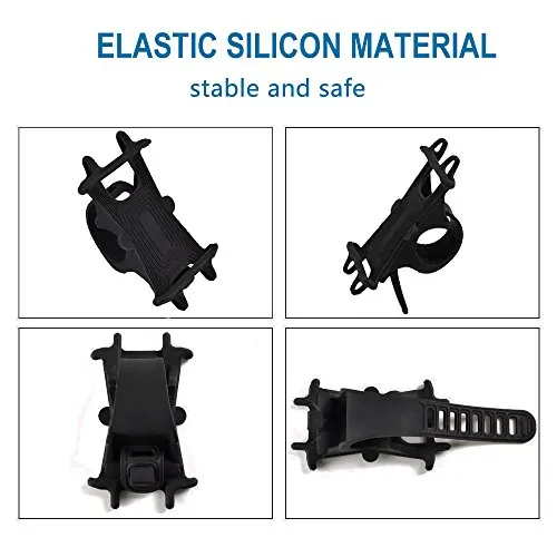 Silicone Phone Holder For Bikes / Motorbikes / Pushchairs - iPhone / Samsung