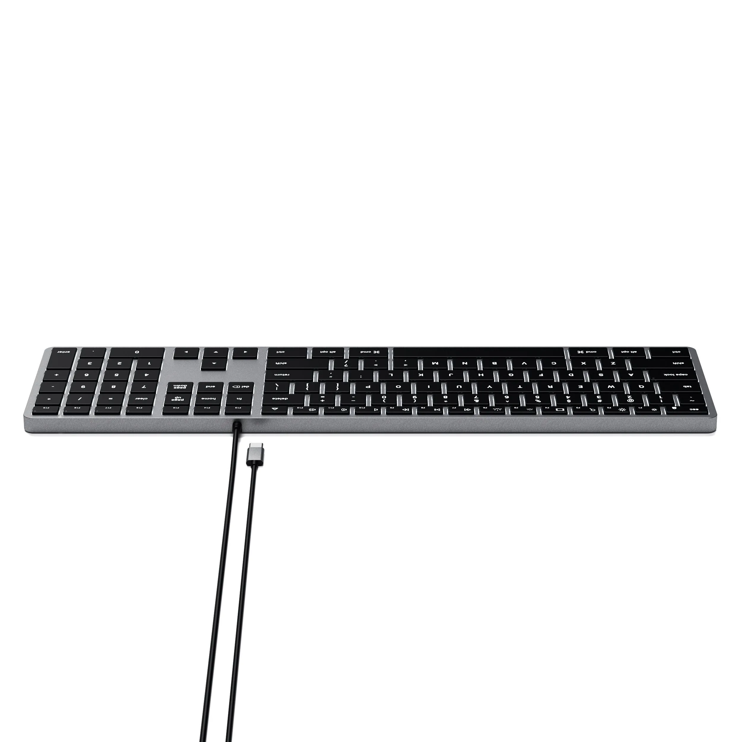 Slim W3 Wired Backlit Keyboard