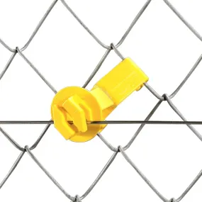 SNUG CHAIN LINK & U-POST INSULATORS - Yellow