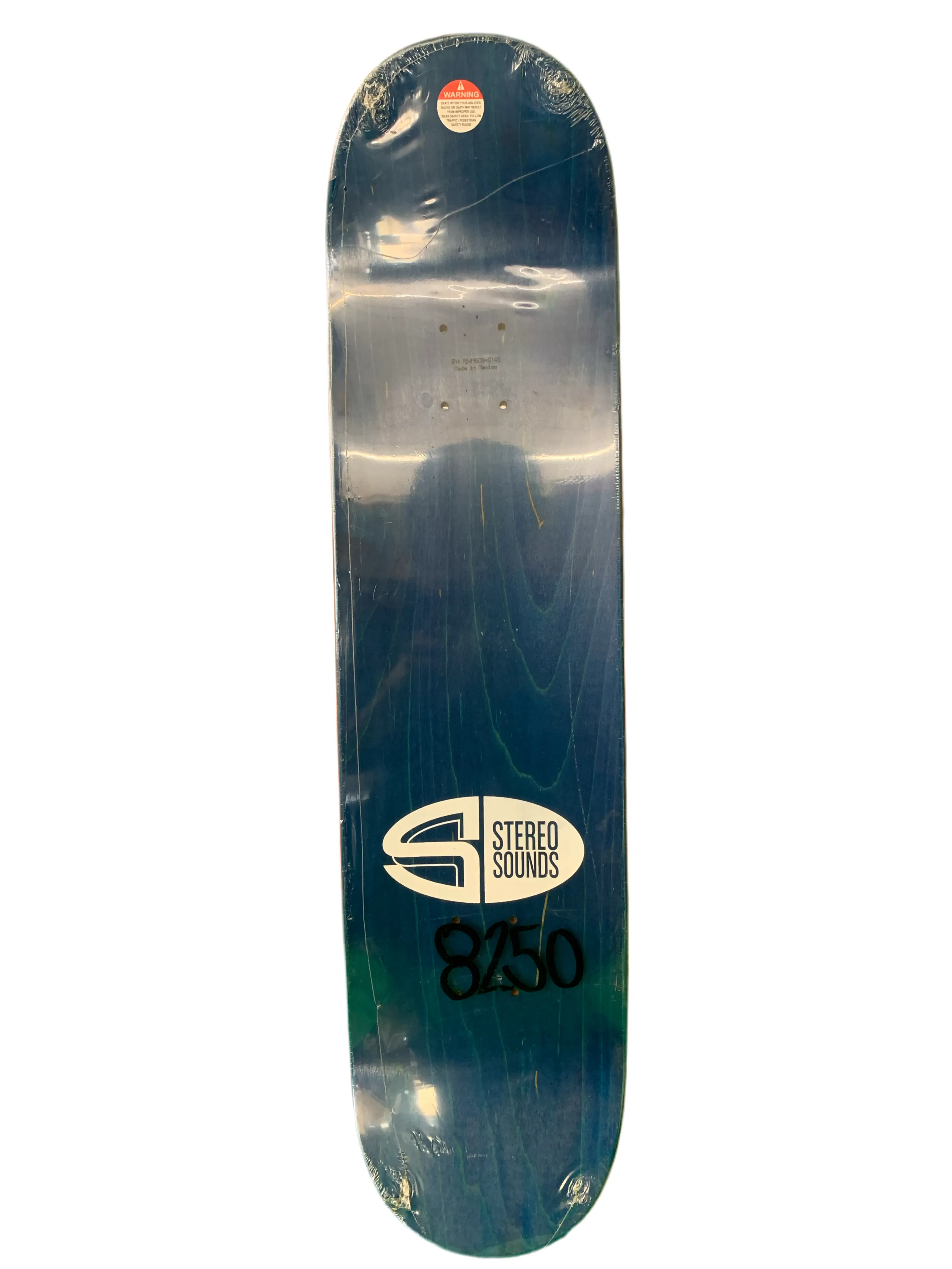 Stereo Speechless Green/Red 8.25" Classic Skateboard Deck