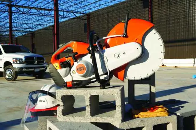 STIHL Cut-off Saw TS 410 with 12" wheel