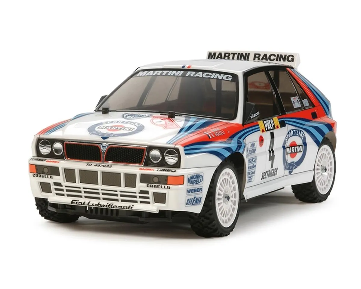 Tamiya 1/10 Lancia Delta Integrale 4WD Rally Car Kit (XV-01) 58569 | TAM58569