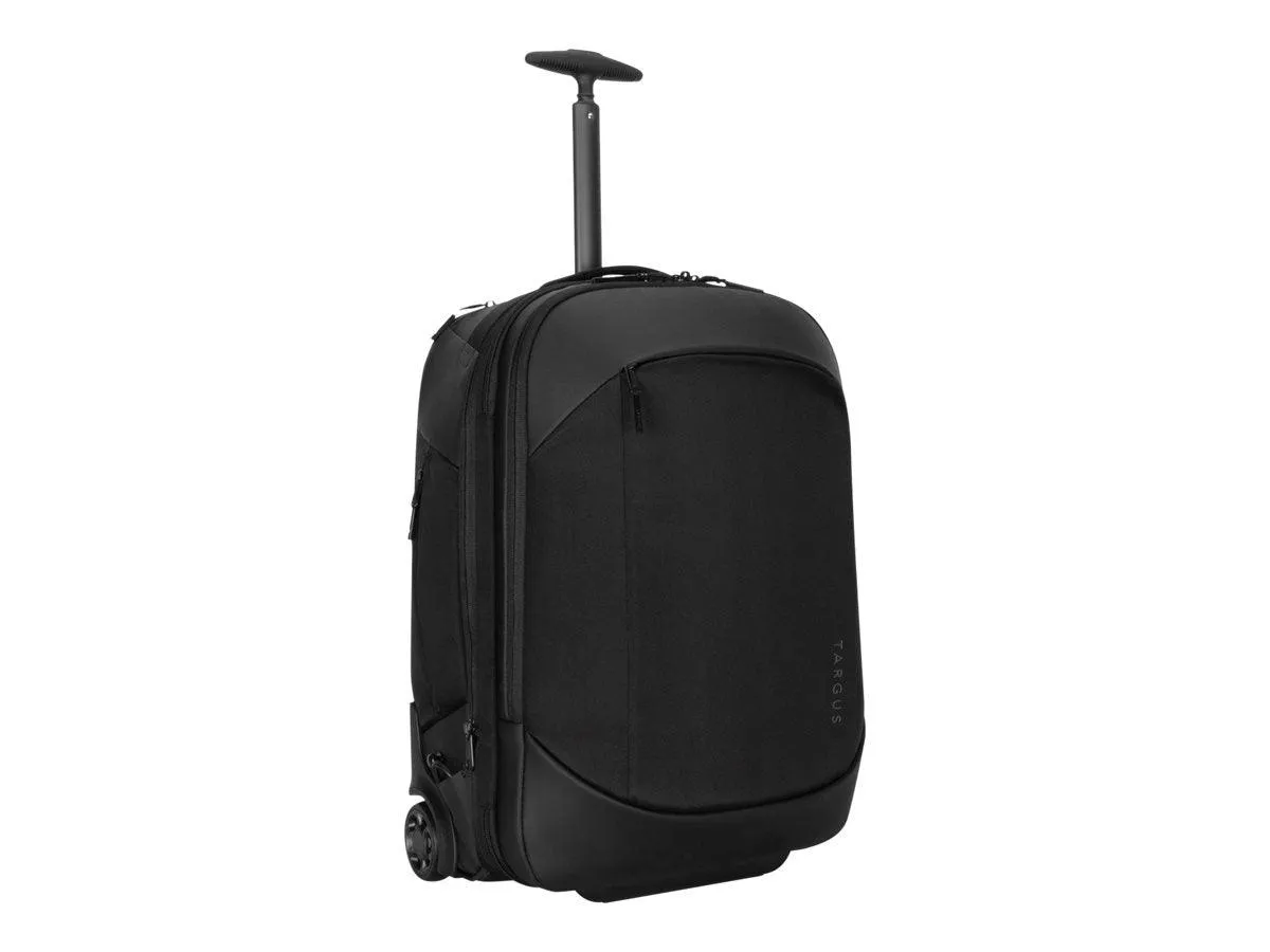 Targus 15.6” Mobile Tech Traveler EcoSmart Rolling Backpack (Black)