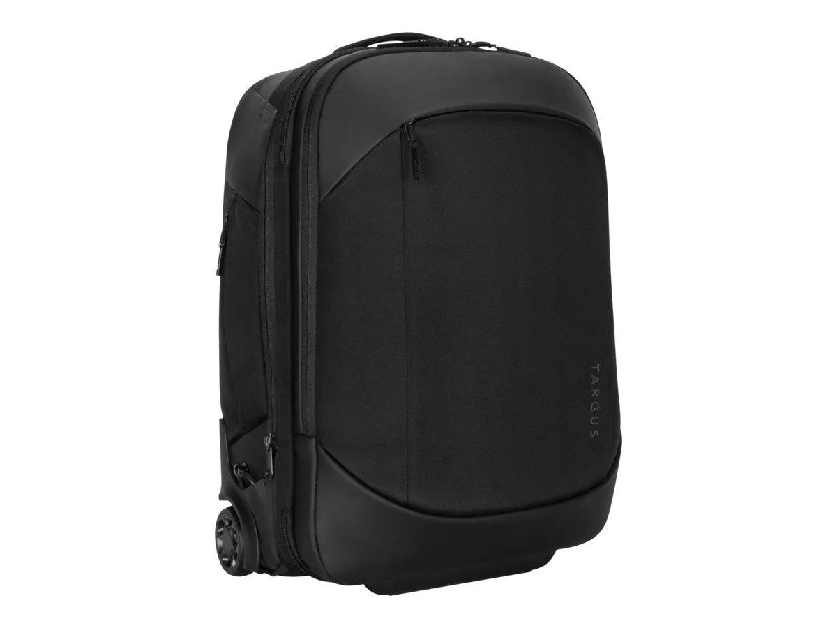 Targus 15.6” Mobile Tech Traveler EcoSmart Rolling Backpack (Black)