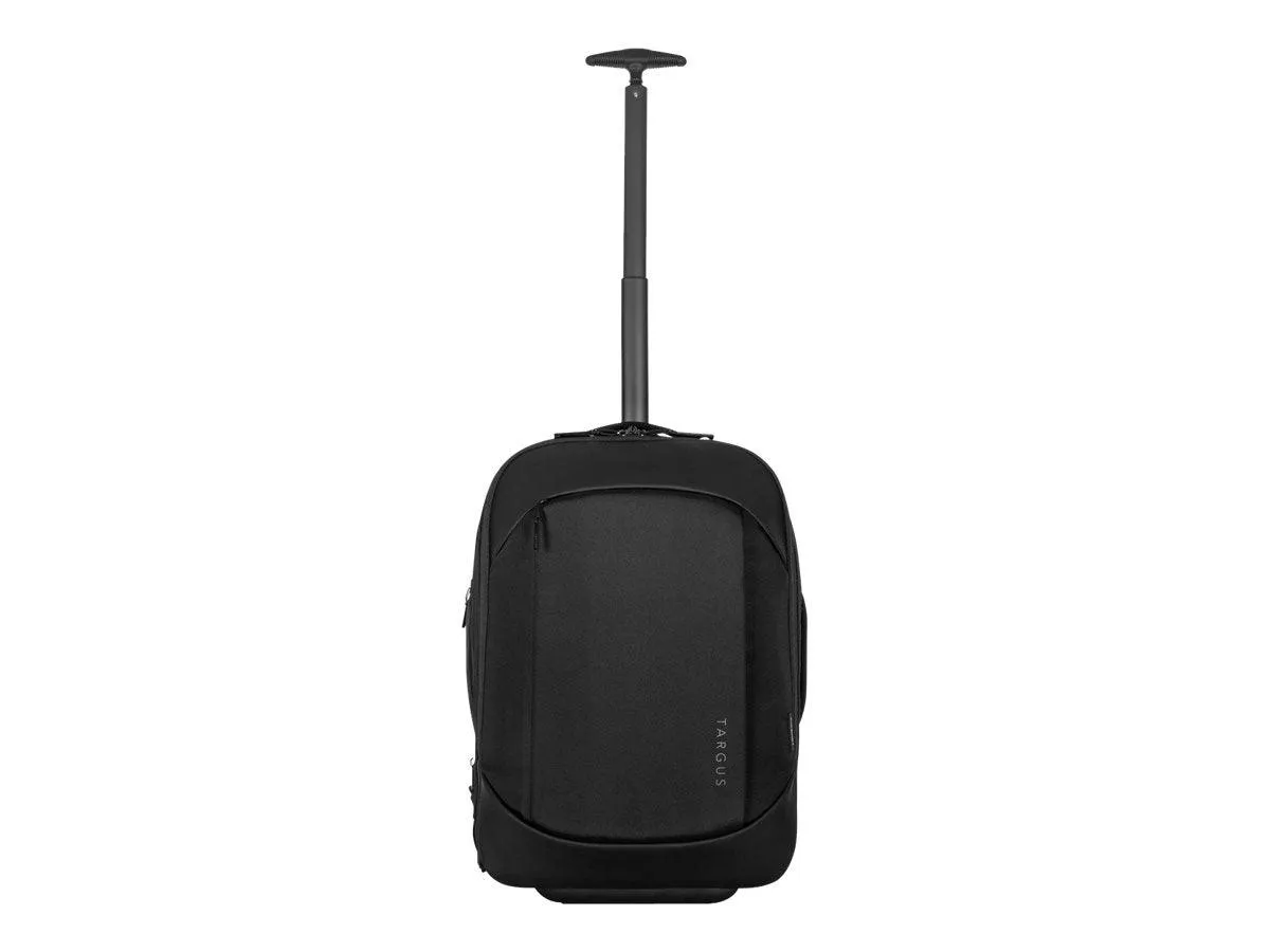 Targus 15.6” Mobile Tech Traveler EcoSmart Rolling Backpack (Black)