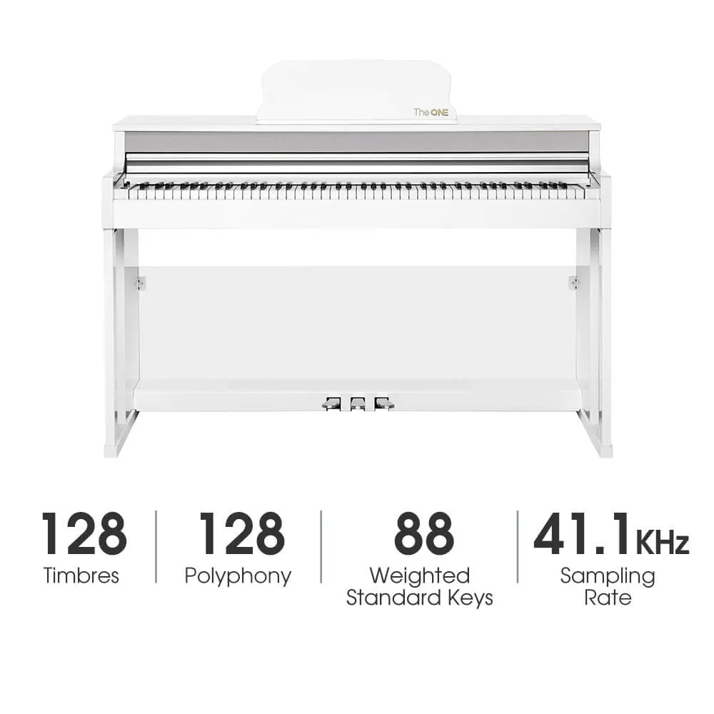 The ONE TOP1X Smart Piano, Graded Hammer Action Weighted Piano,Light up Home Piano for Pros