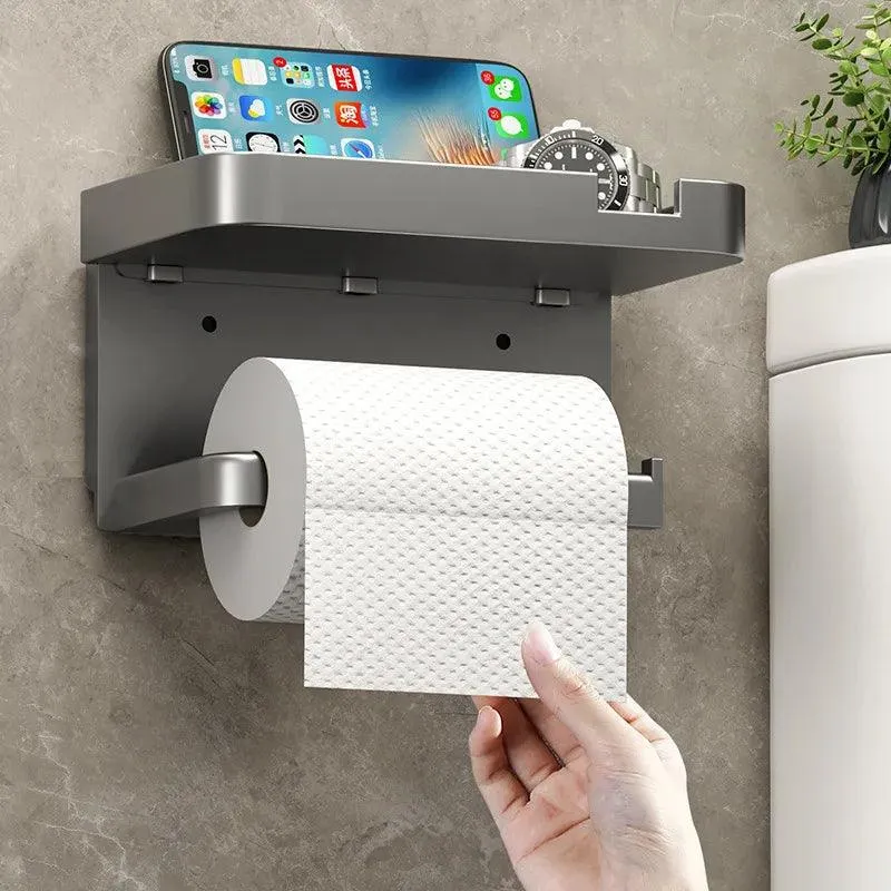 Toilet Paper Holder Storage Rack