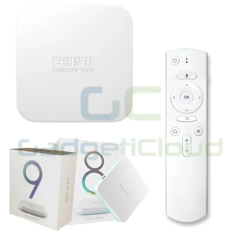 Unblock Tech TV UBox  (GEN 8 & GEN 9 ) Bluetooth Remote