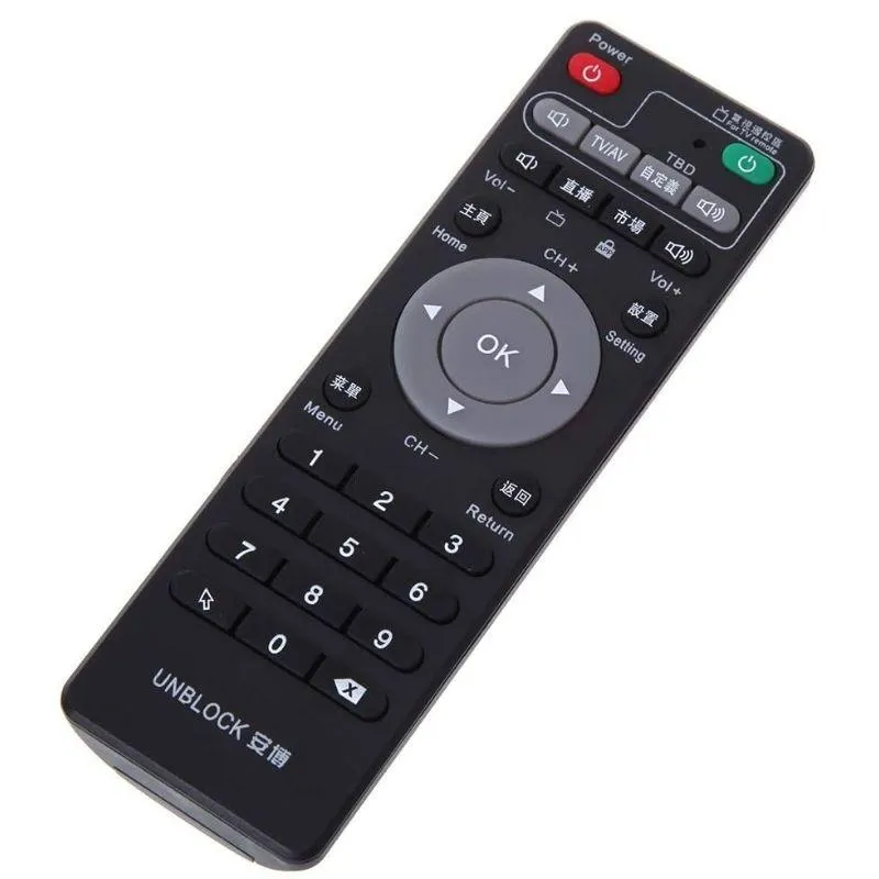 Unblock UBox Infrared Remote (Compatible With ALL Versions Including UBOX GEN 8 & GEN 9)