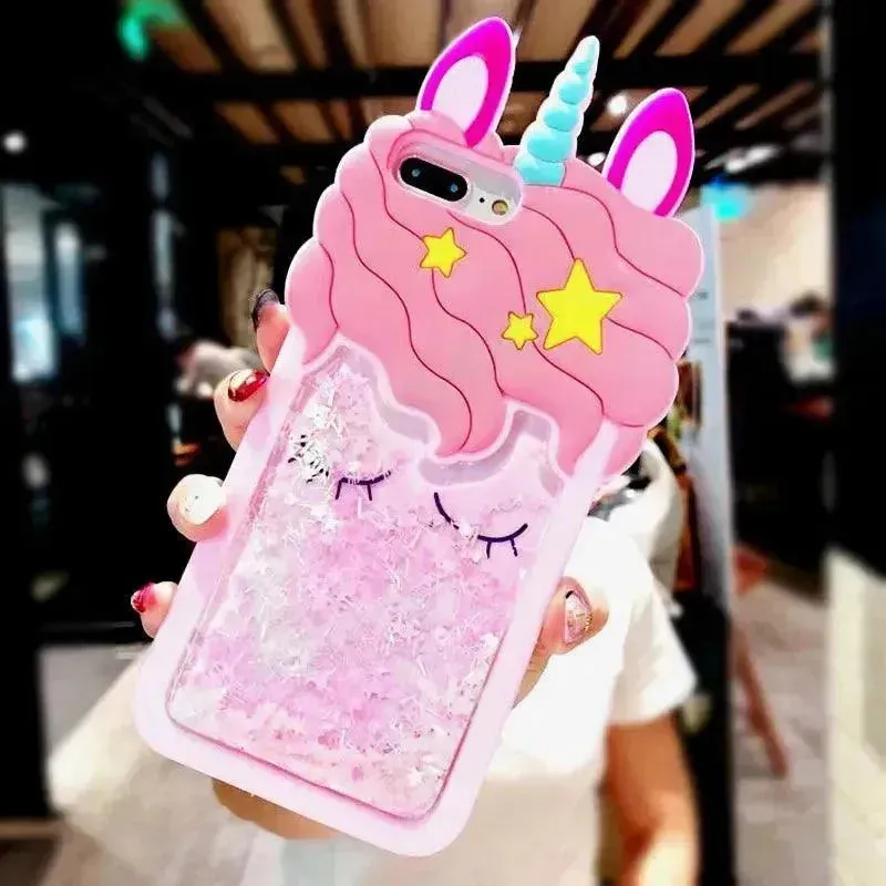 Unicorn Glitter Case (For iPhone)