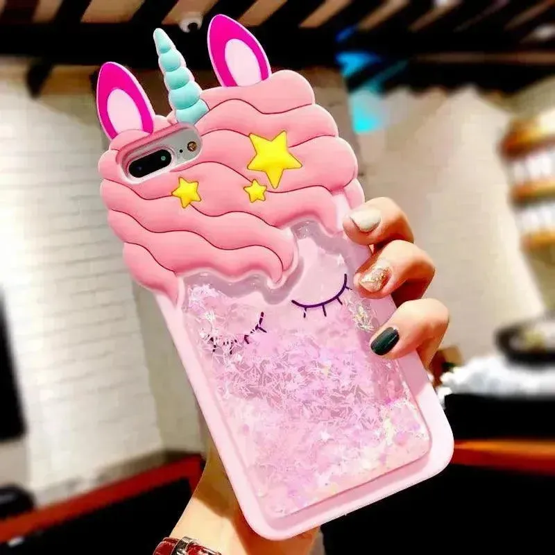 Unicorn Glitter Case (For iPhone)