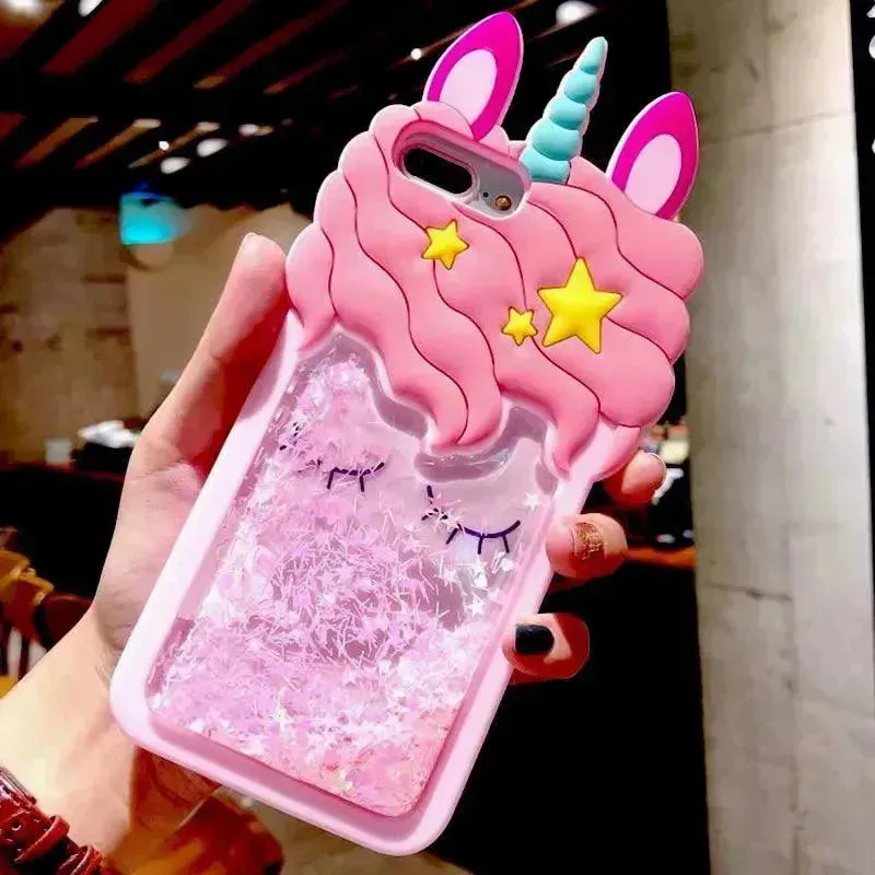 Unicorn Glitter Case (For iPhone)