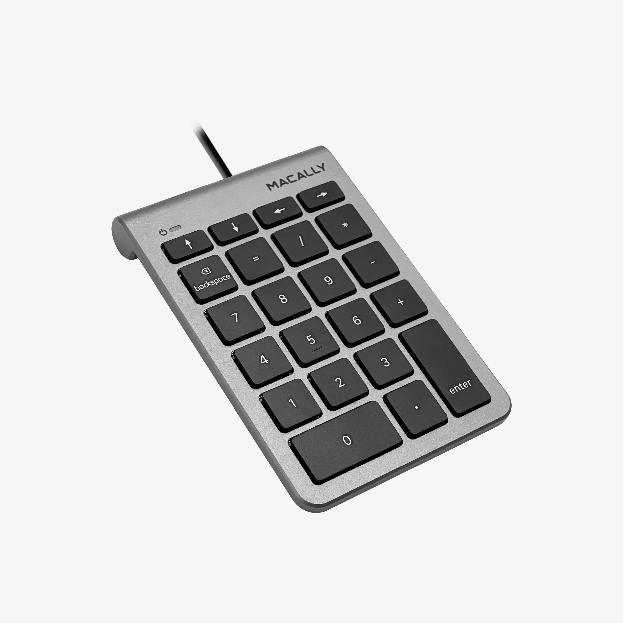 USB C Number Pad  | Easier Data Entry (Space Gray)